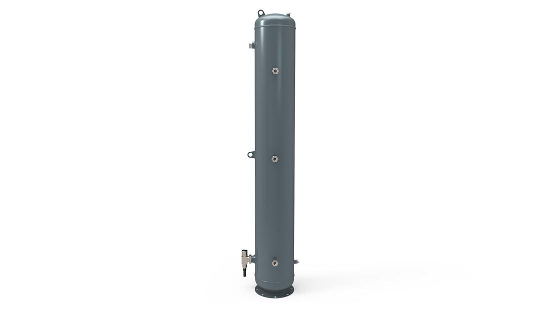 Vertikaler Flüssigkeitssammler mit Schaugläsern - RDCG 160